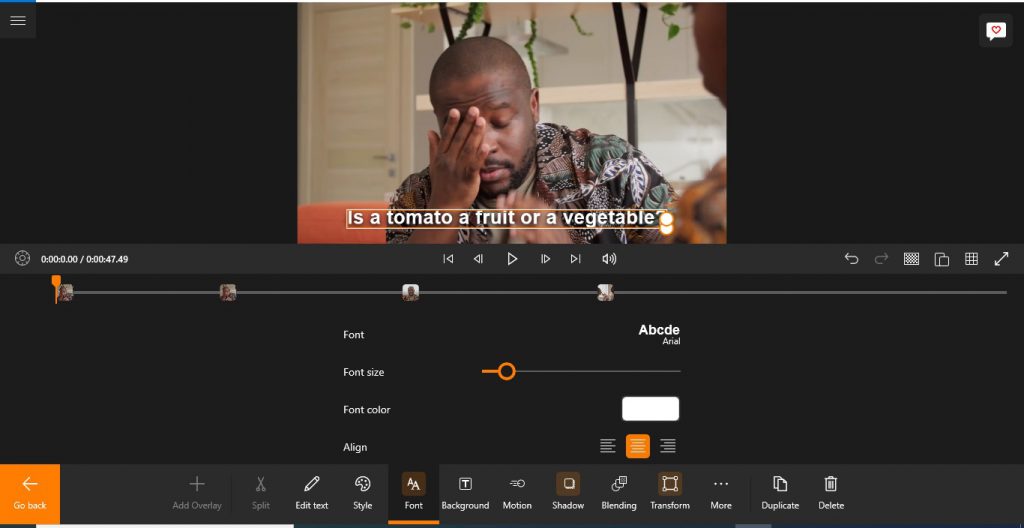 how to edit text on your video