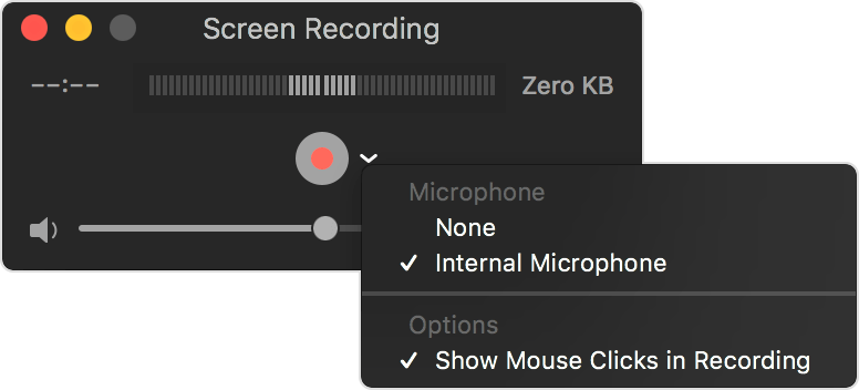 Screen Recording on Mac